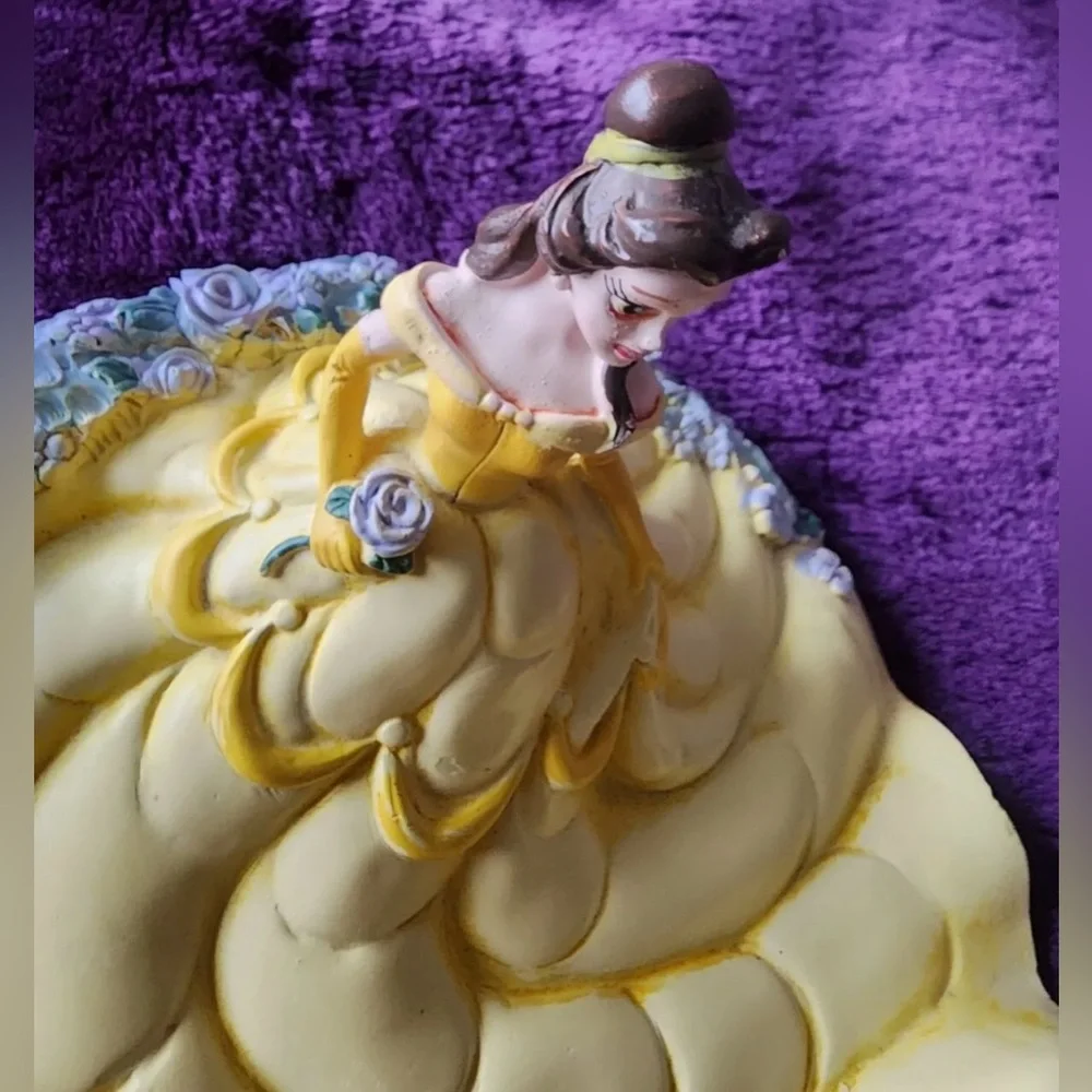 Jay Franco Disney Beauty and the Beast Soap Dish Ring Dish Princess Belle